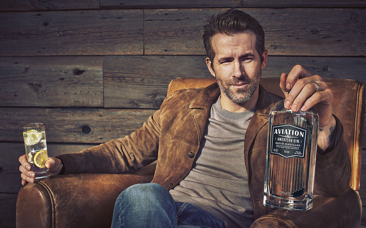 Ryan Reynolds invests in Aviation Gin after Clooney’s tequila sale