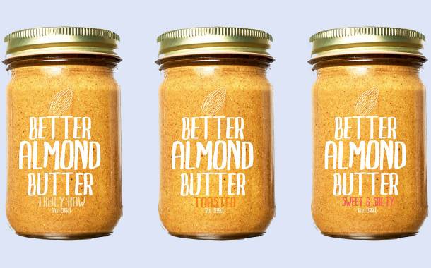 Better Almond Butter launches with three-strong spread range