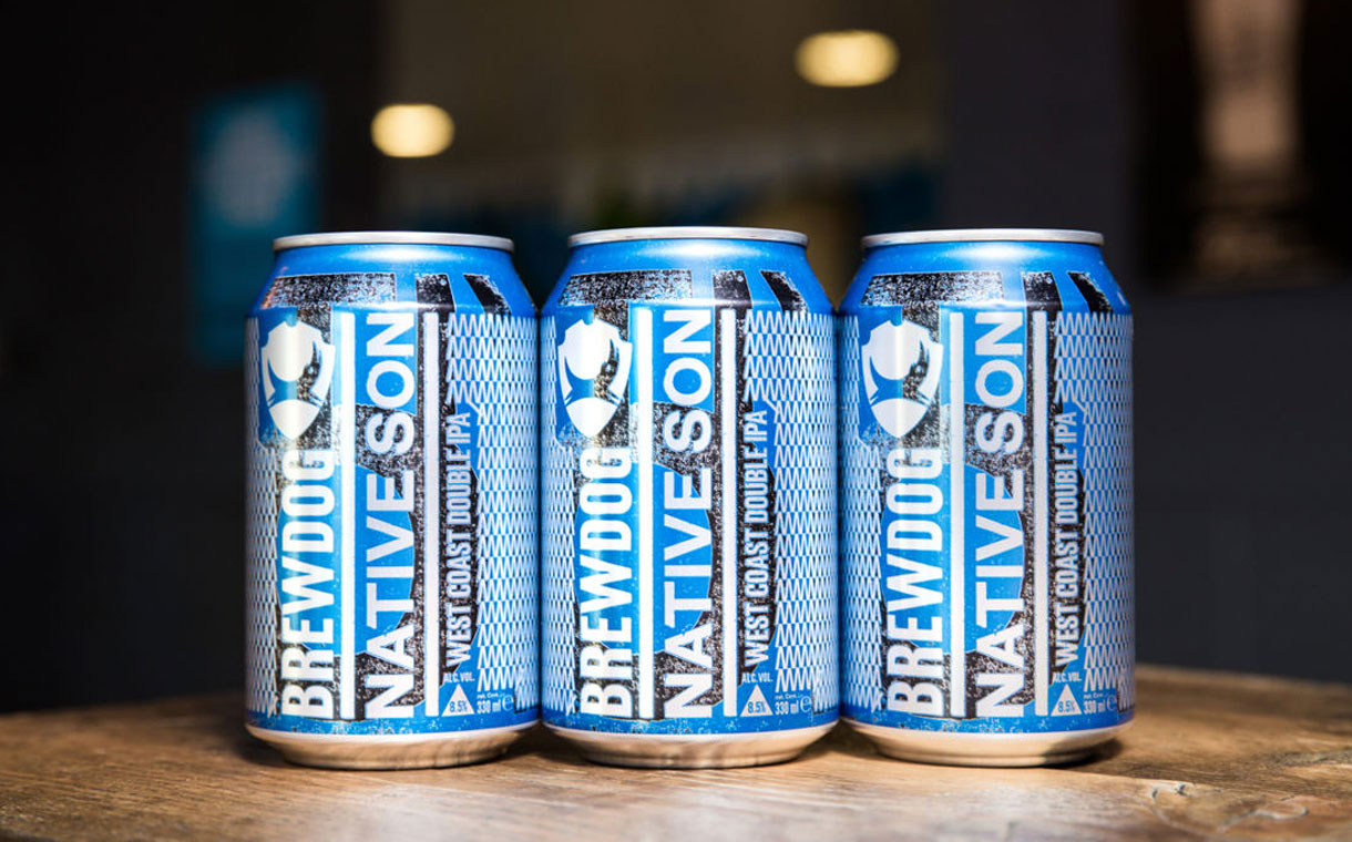 BrewDog introduces a new 8.5% double IPA called Native Son