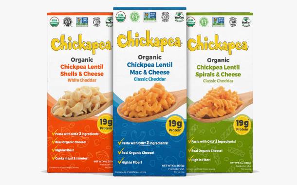 Chickapea releases vegetarian pulse-based mac and cheese