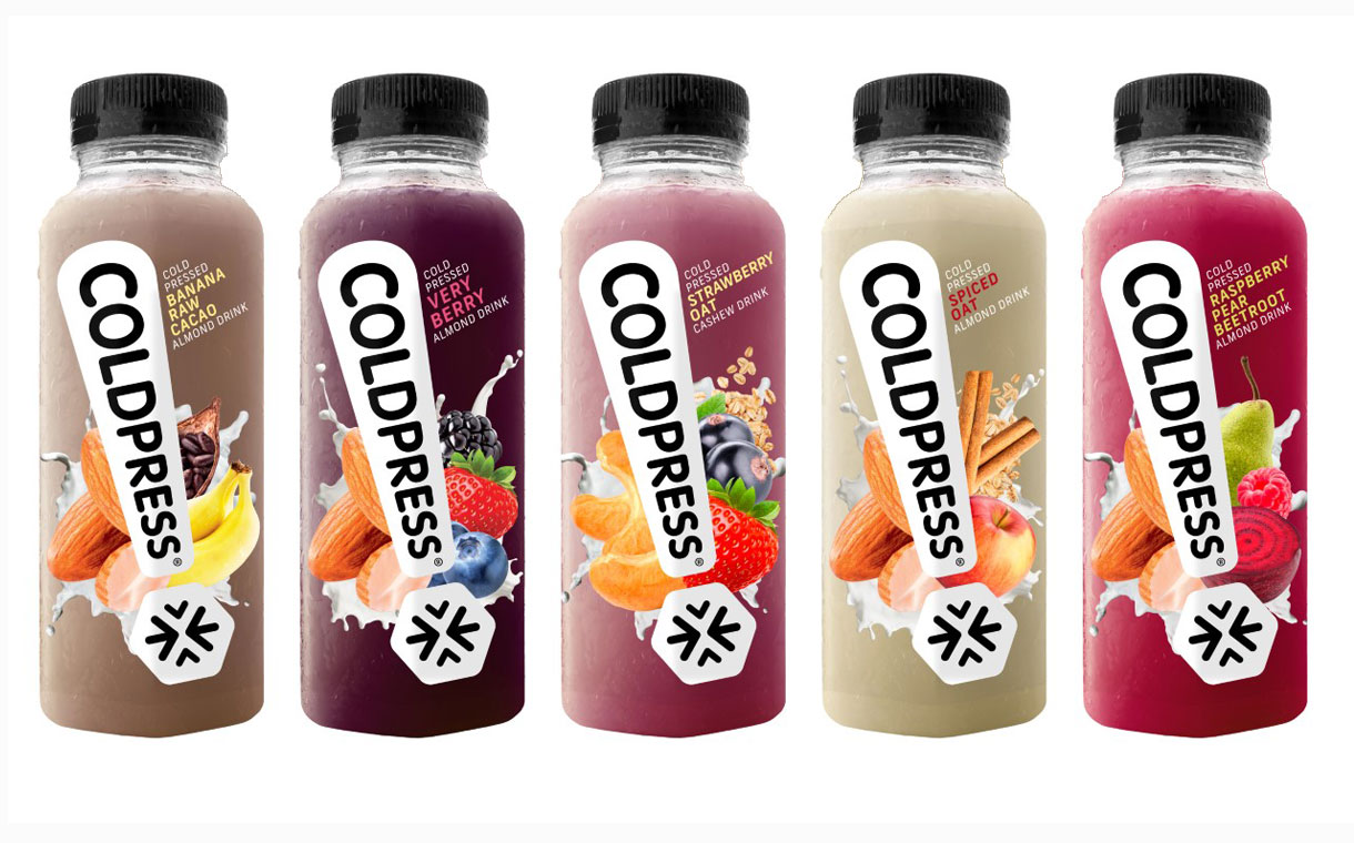 Coldpress unveils new 'high-protein' fruit and nut drinks