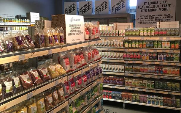 Supermarket Ekoplaza opens world's first plastic-free aisle