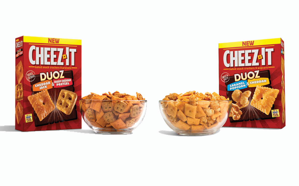 Kellogg S Expands Cheez It Duoz Range With Two New Varieties