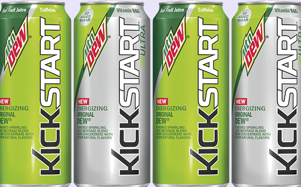 PepsiCo introduces low-calorie Mtn Dew Kickstart beverage