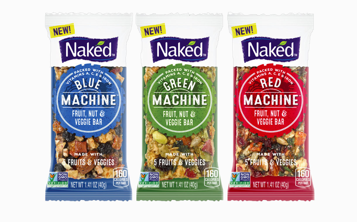 PepsiCo's Naked Juice releases its first range of snack bars