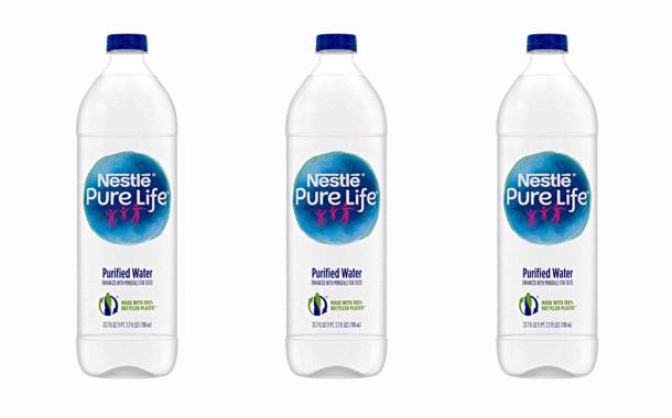 Nestlé Pure Life to launch a 100% rPET water bottle in the US
