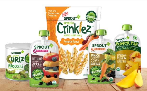 Sprout Foods unveils new plant-based products for infants