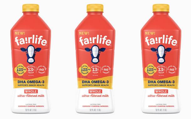 Fairlife rebrands DHA milk range and releases new variant
