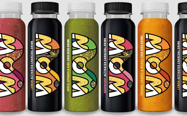 Functional beverage brand Wow unveils bold new pack design