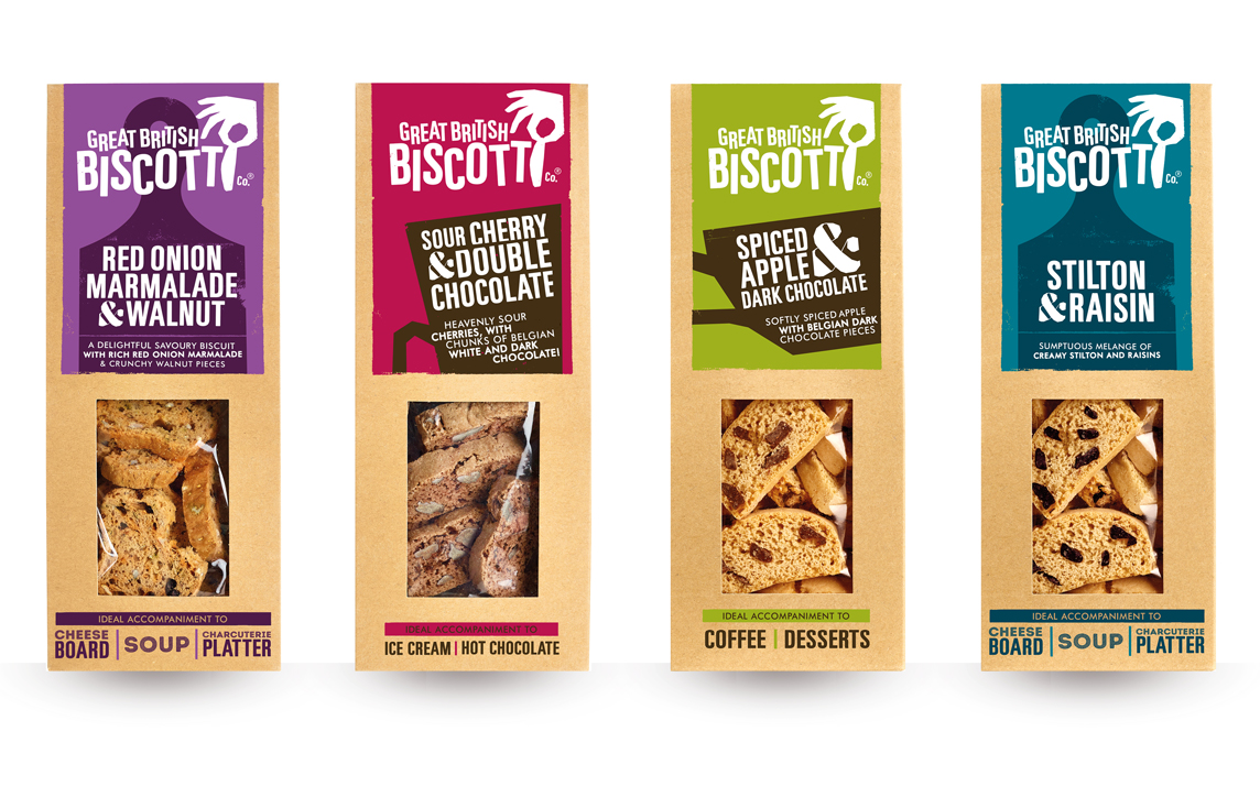 Great British Biscotti debuts two new savoury and sweet options