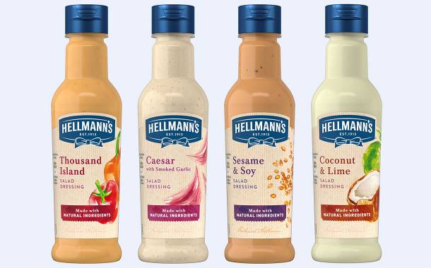 Hellmann’s salad dressings get updated look and new flavours