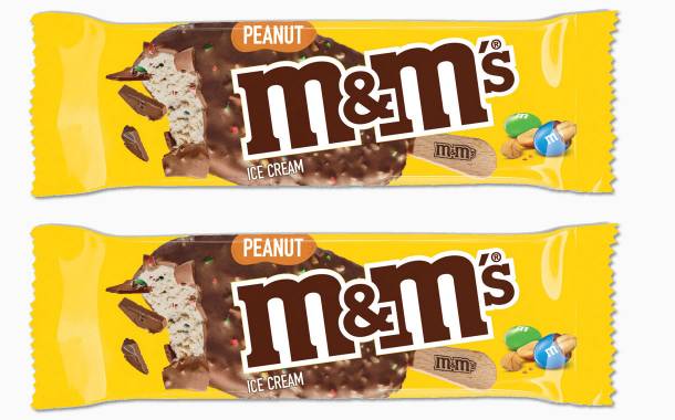 Mars adds M&M's Peanut flavour to its handheld ice cream range