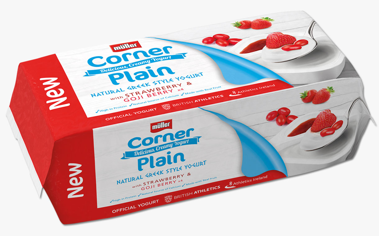Müller announces sugar reduction and releases new Greek yogurt line