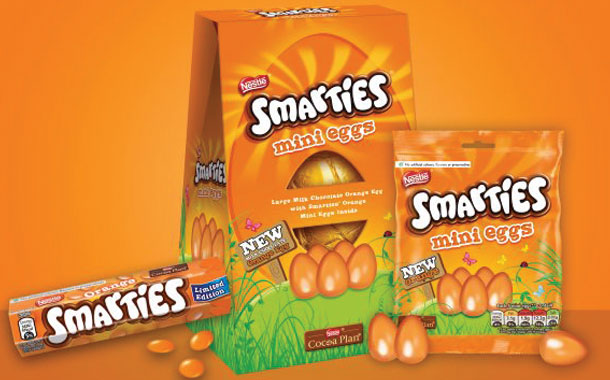 Nestlé UK reintroduces Orange Smarties for a limited time