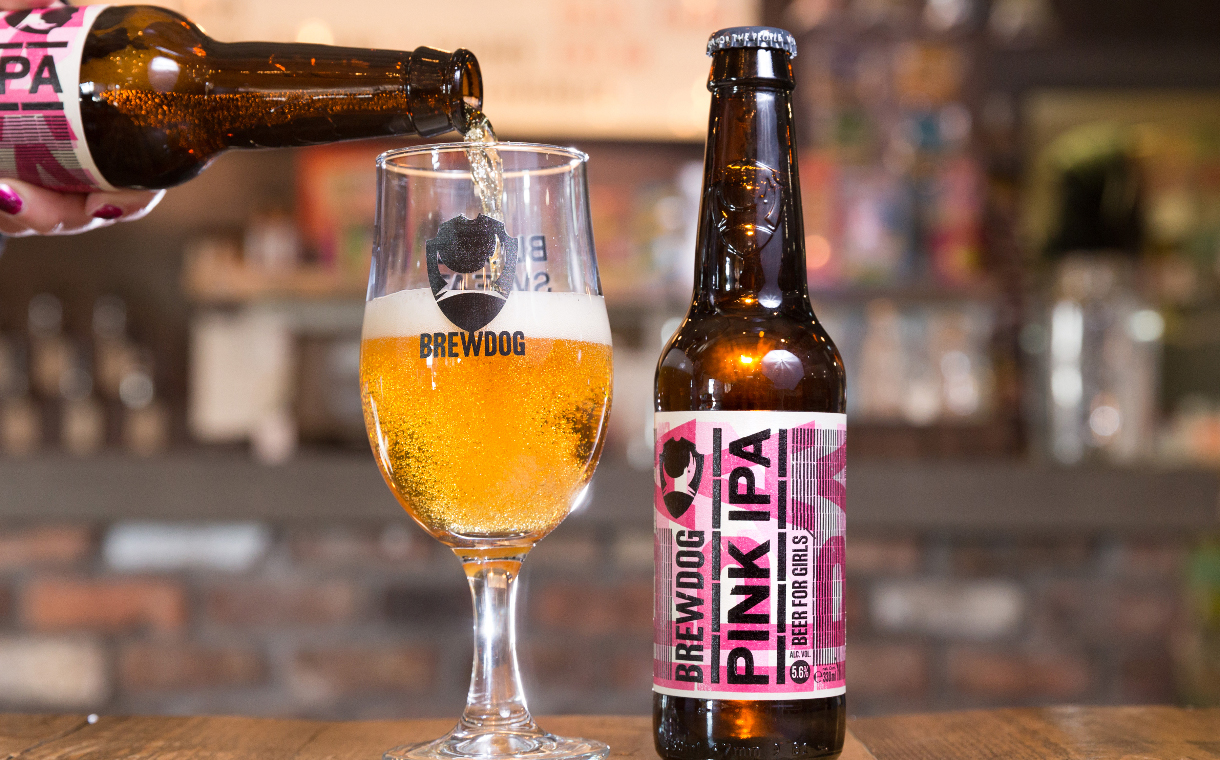 BrewDog supports equal pay movement with ‘Pink IPA’ release