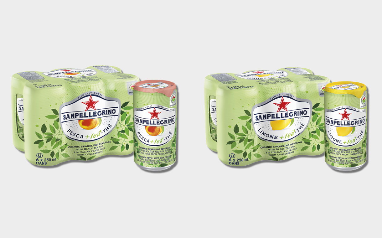 Nestlé's Sanpellegrino releases two iced tea flavours in Canada