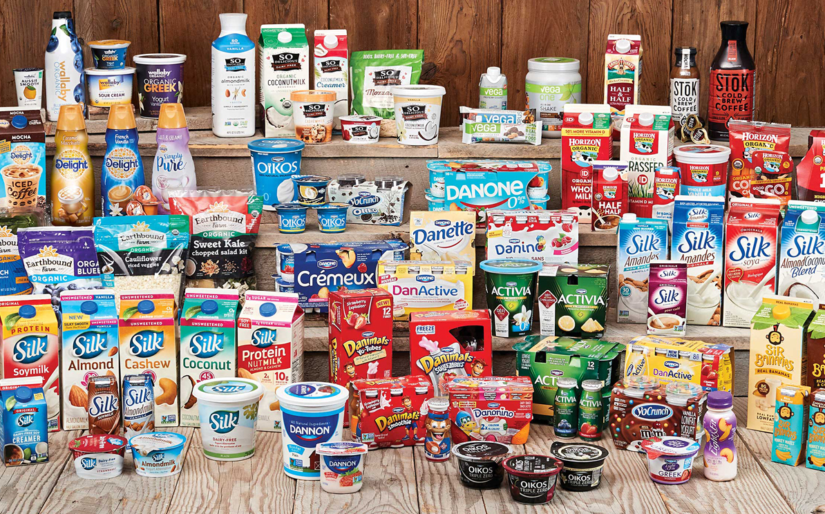 Danone drops WhiteWave name a year after completing merger