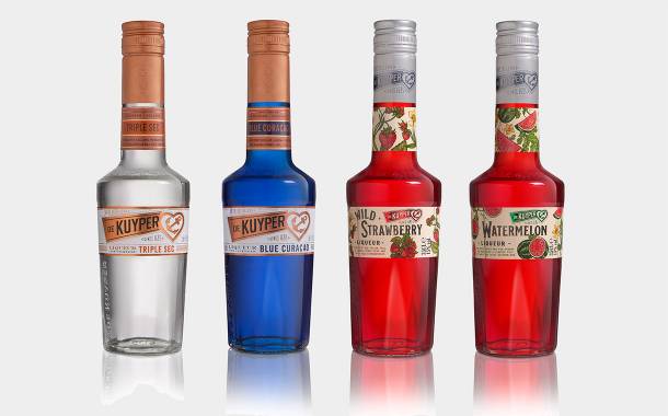 De Kuyper unveils packaging redesign for its its range of spirits