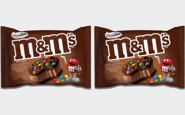 Mars unveils new chocolate M&M's ice cream sandwich