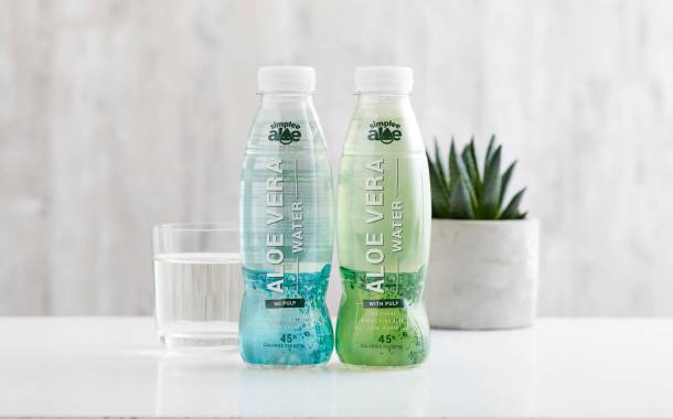 Simplee Aloe launches two low-sugar aloe vera waters in the UK