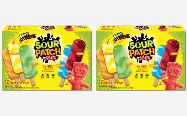Mondelēz and J&J Snack Foods unveil Sour Patch Kids ice lollies