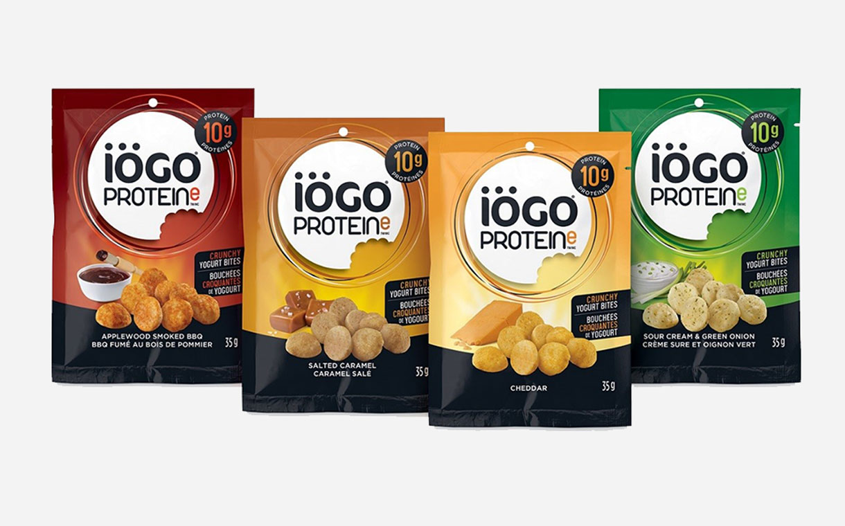 Agropur's iögo creates 'world's first' crunchy yogurt bites