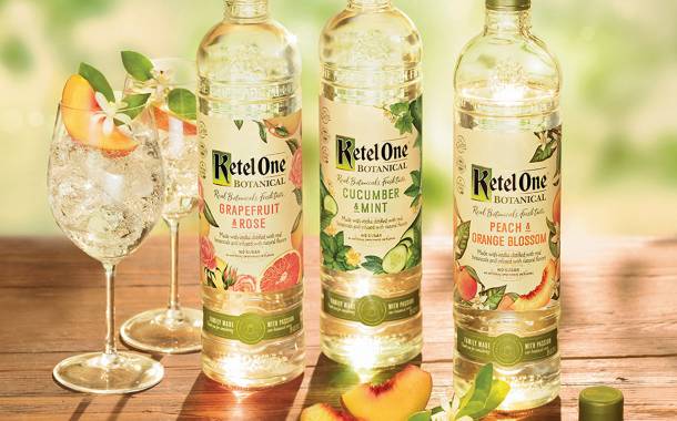 Diageo-affiliated Ketel One releases botanical vodka range