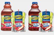 Dr Pepper's Mott's brand releases new low-sugar juices