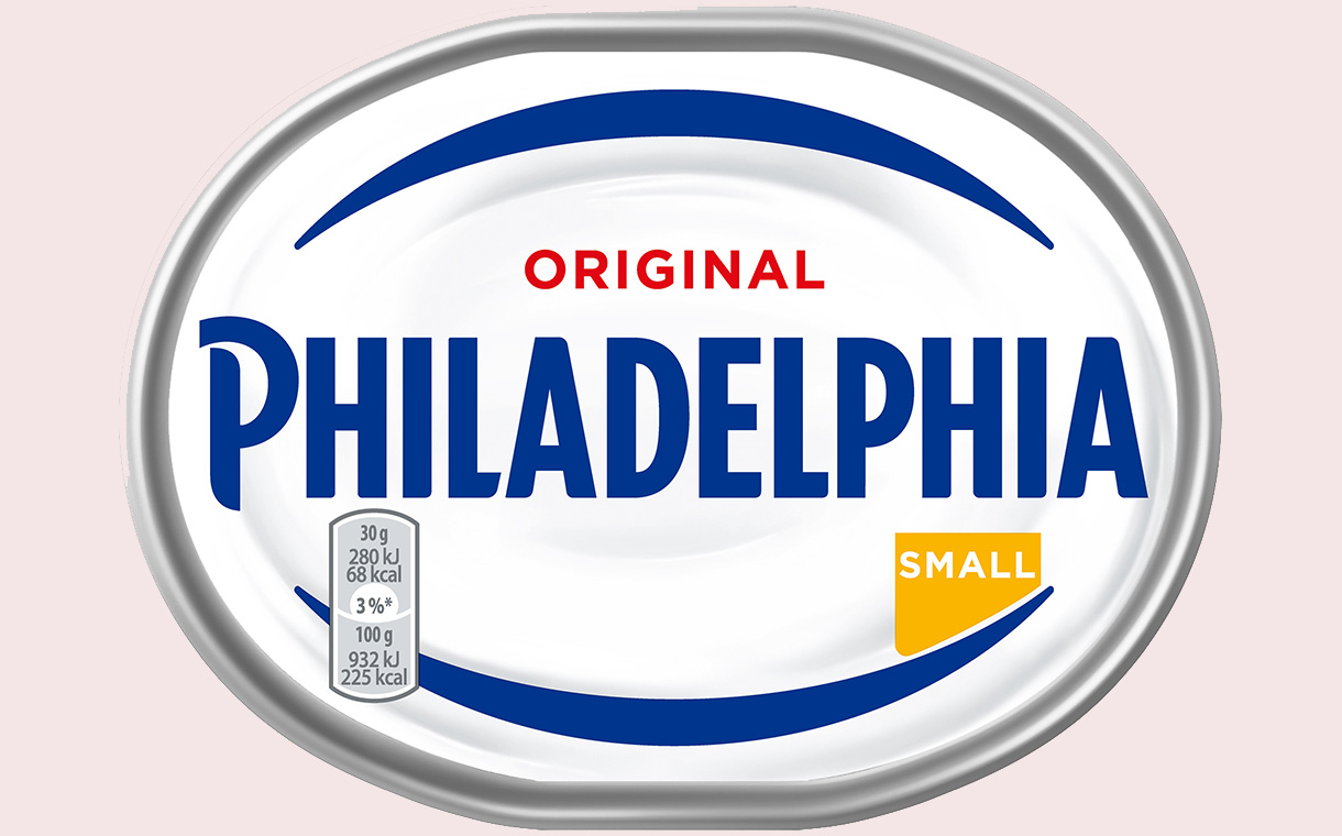 Mondelēz unveils new packaging for its Philadelphia cream cheese