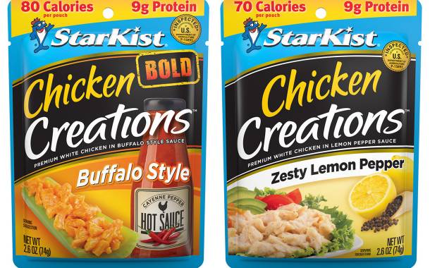 Starkist introduces on-the-go Chicken Creations pouches
