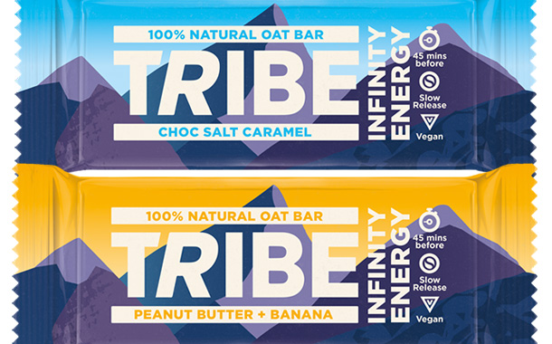 Tribe unveils new brand identity and recipes for its energy bars