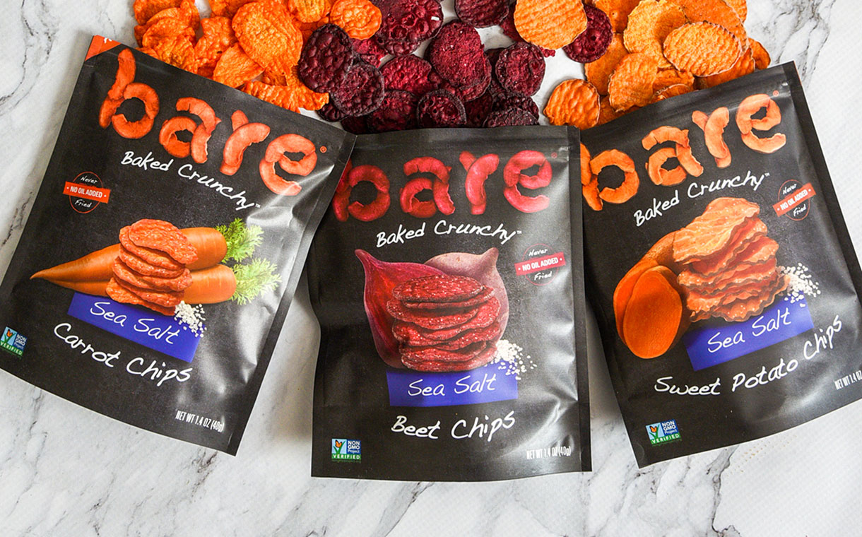 Bare Snacks introduces a new range of vegetable snacks