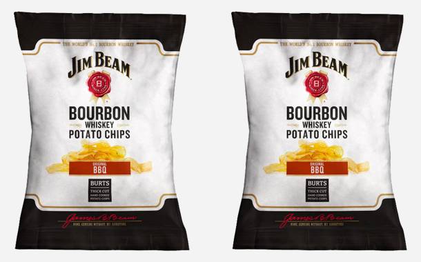 Burts Chips and Jim Beam release limited edition barbecue crisps