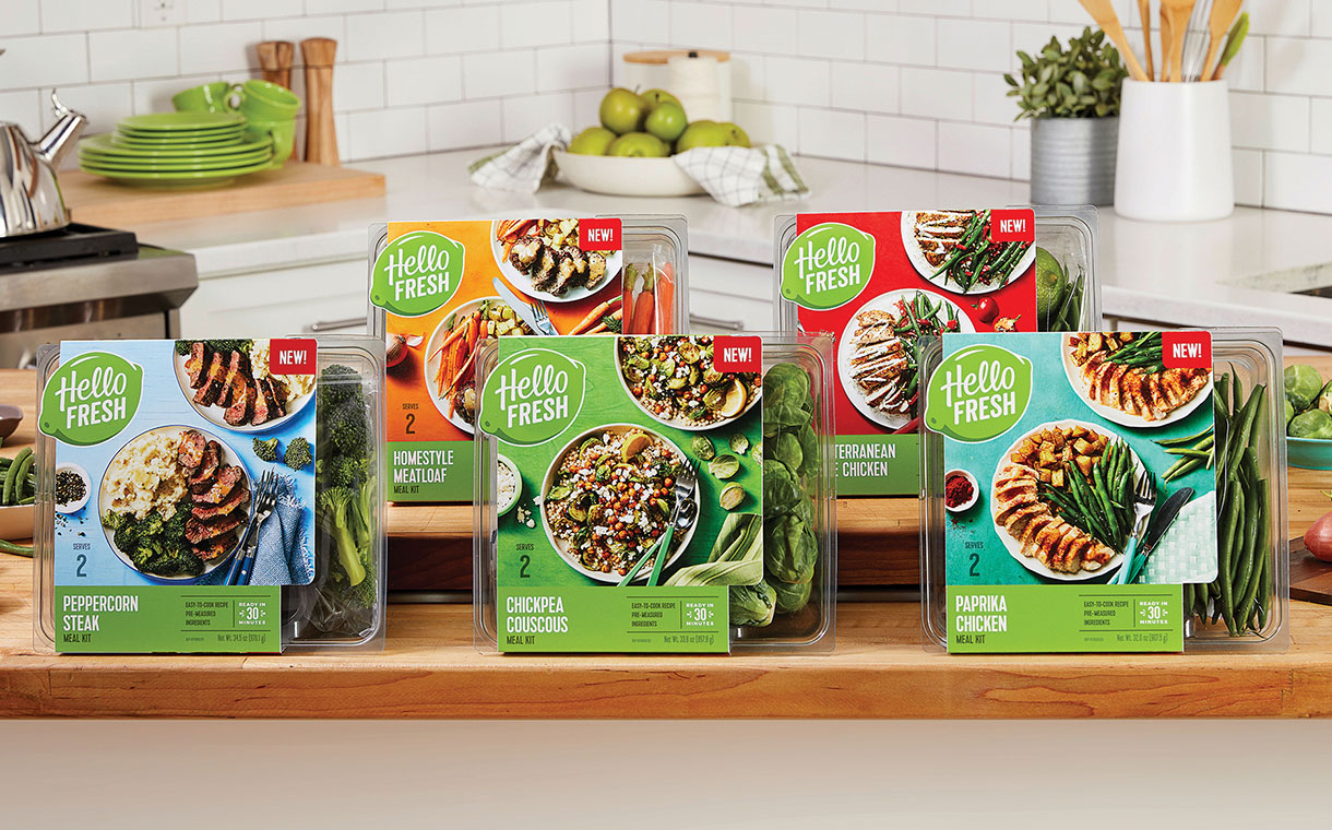 HelloFresh releases its first retail product range in the US