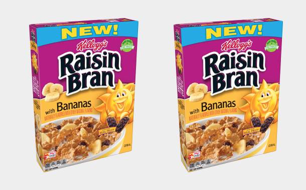 Kellogg's expands Raisin Bran range with new banana cereal
