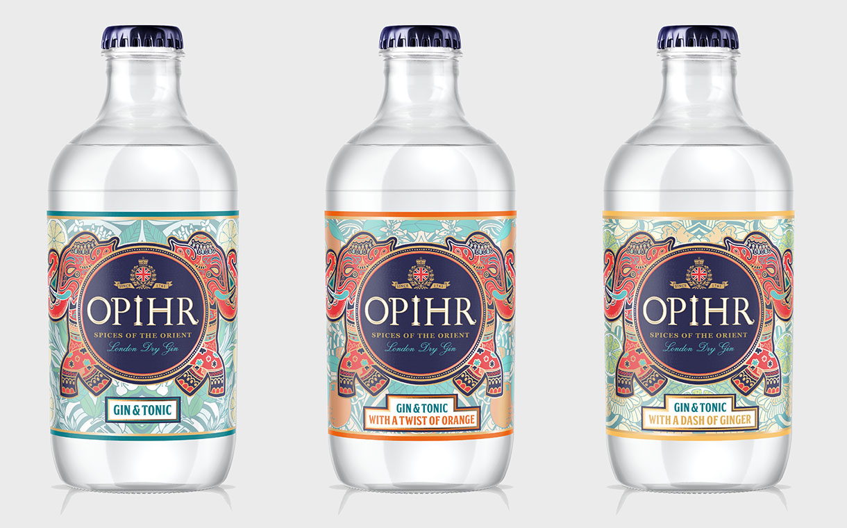 Opihr Gin launches new ready-to-drink range in the UK
