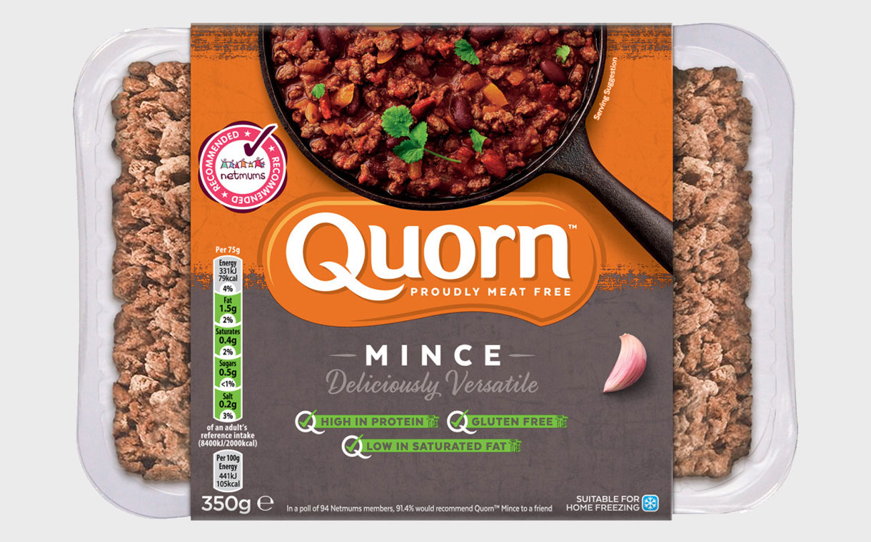 Quorn to stop utilising black plastic packaging by 2025