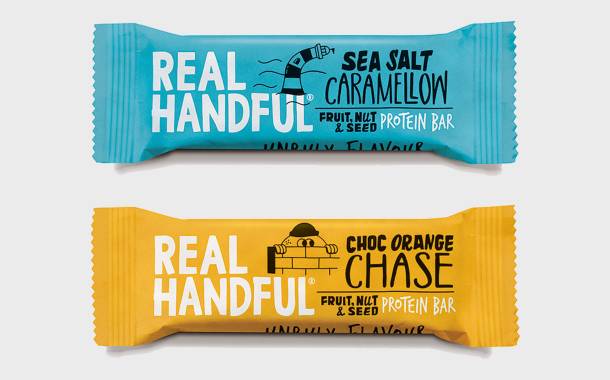 Real Handful launches new plant-based protein bars