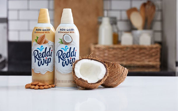 Reddi-wip unveils dairy-free, plant-based whipped toppings