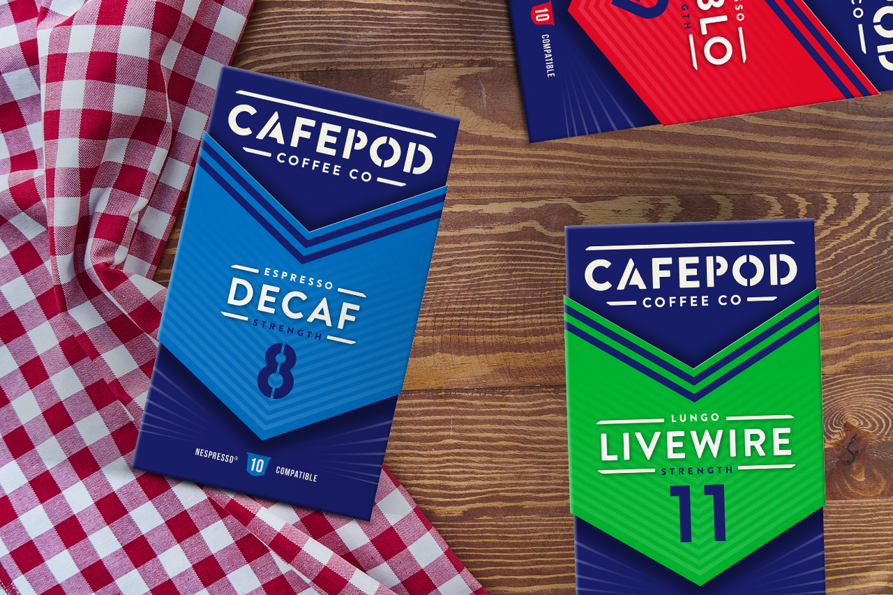 Challenger UK coffee brand releases new visual identity