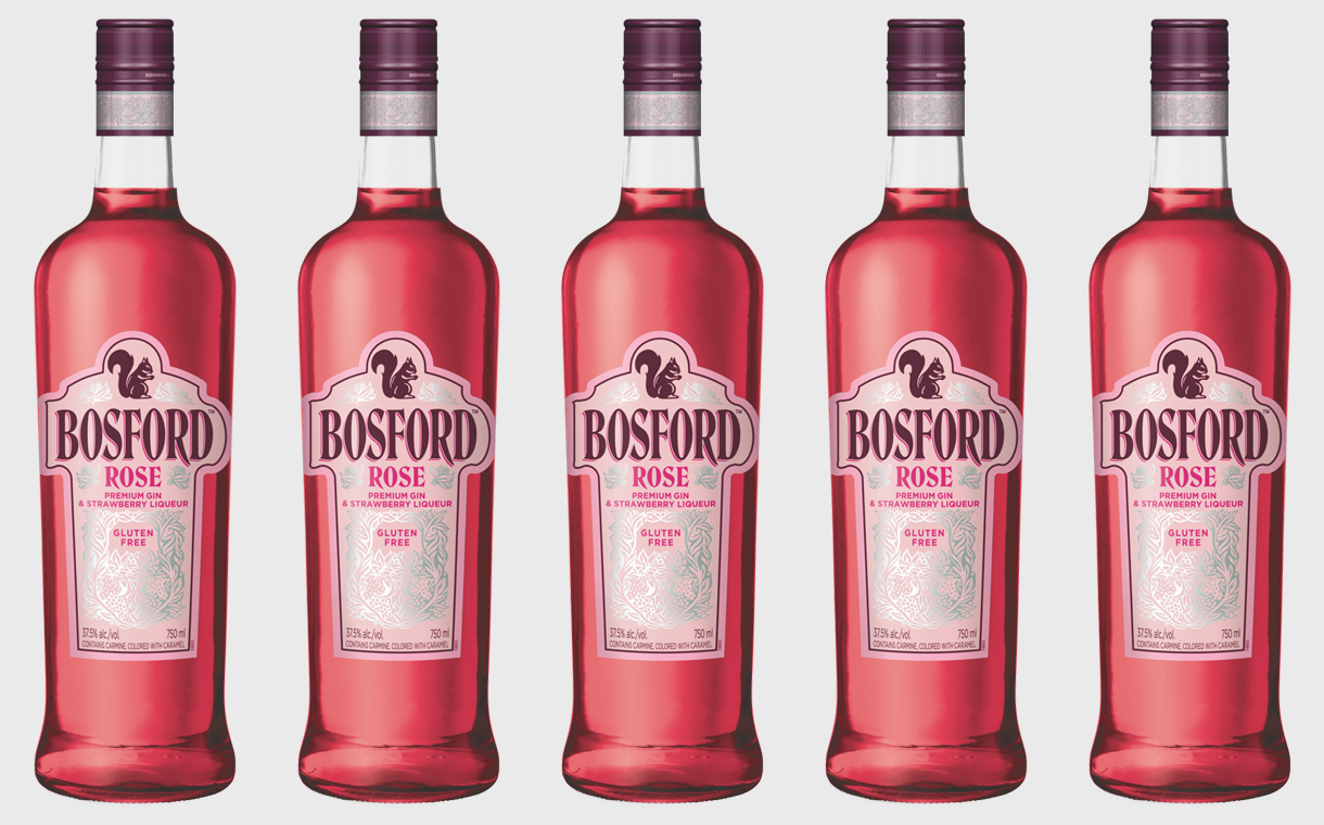 Bacardi launches Bosford Rose pink gin liqueur in the US