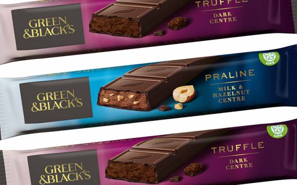 Green & Black’s unveils praline and truffle chocolate singles