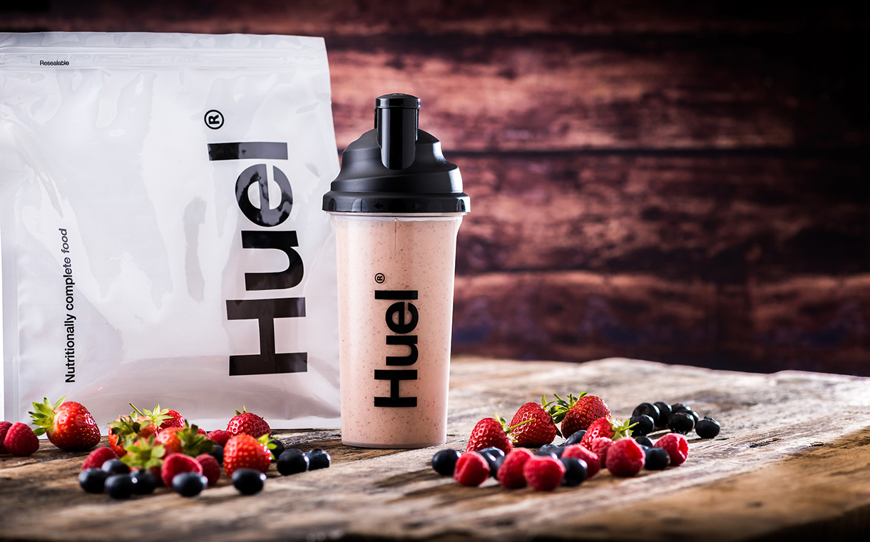 Huel adds berry flavour to its line of meal replacement powders