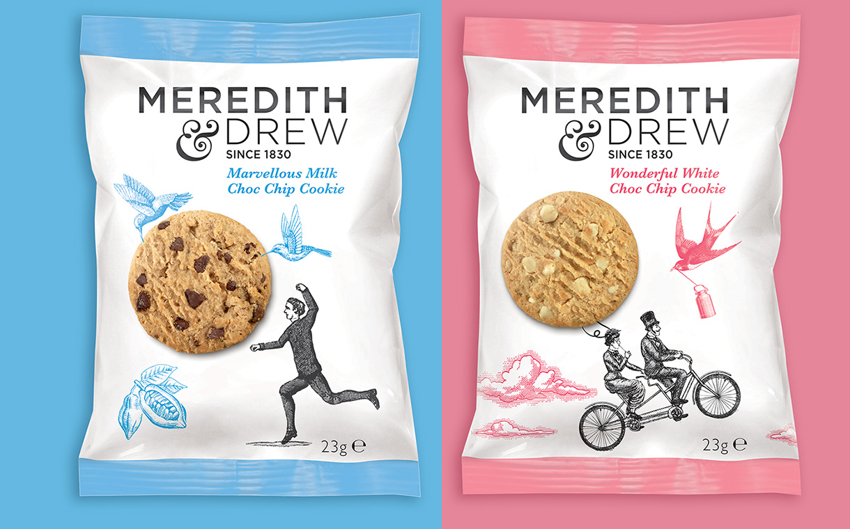 Pladis biscuit brand Meredith & Drew gets packaging redesign