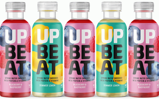 Upbeat Drinks unveils flavoured water beverages with protein