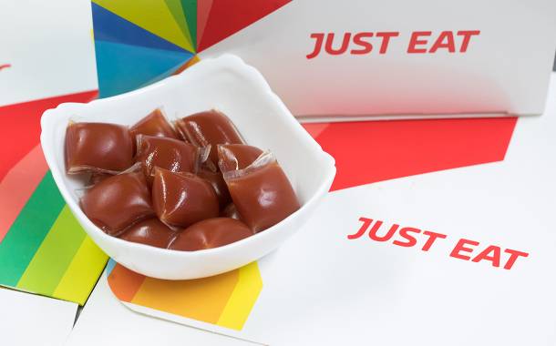 Just Eat trials compostable seaweed-based sauce sachets