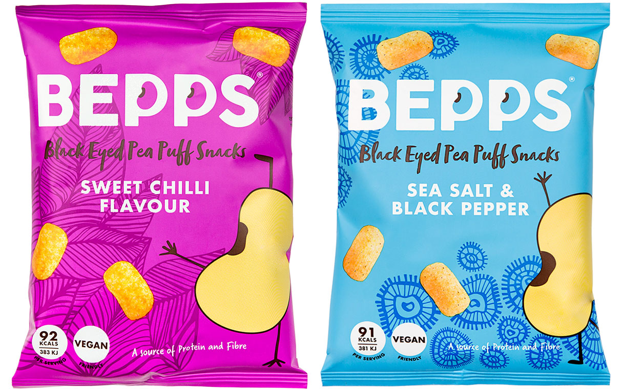 Bepps secures Tesco listing for its black-eyed pea puff snacks