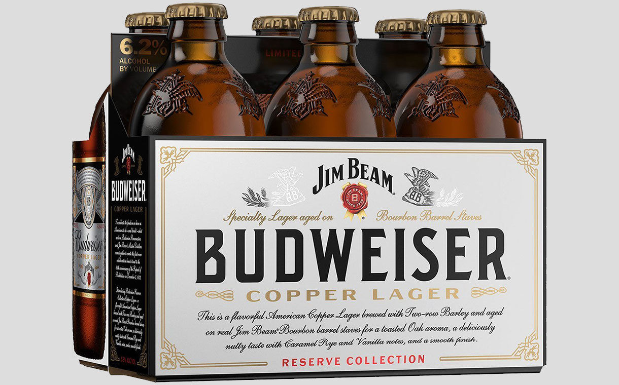 Budweiser and Jim Beam team up to create Reserve Copper Lager
