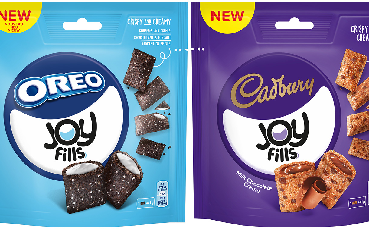 Mondelēz introduces Cadbury and Oreo Joyfills biscuit range