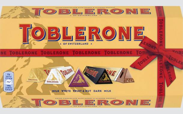 Mondelēz International releases updated pack sizes of Toblerone